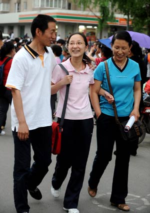 山西省2010年高考结束