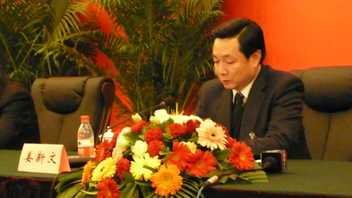 山西省委新闻发言人,省委常务副秘书长姜新文