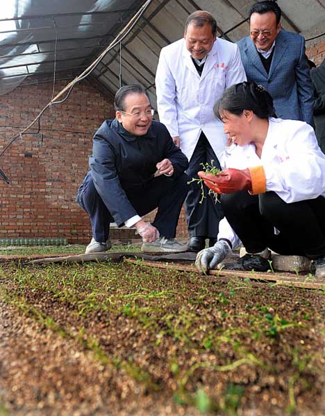 努力实现贫困地区的全面发展　温家宝总理在吕梁山区考察纪实