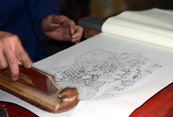 制年画 迎新年