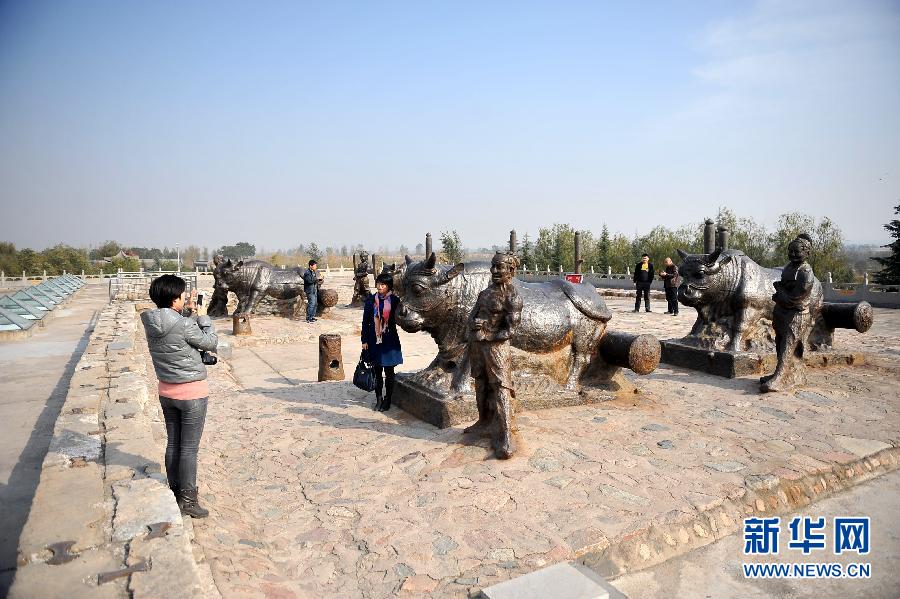 山西“黄河大铁牛”重放光彩