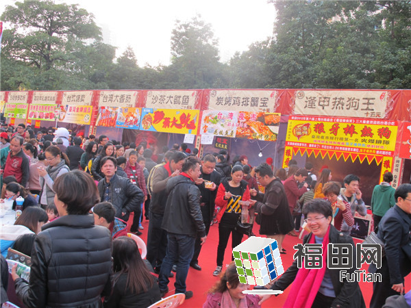 台湾逢甲夜市登陆福田水围 各款经典美食引爆味蕾