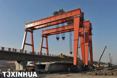 津秦客专、京津城际延长线冬季施工热火朝天
