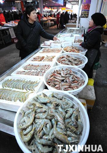 天津积极组织海鲜货源填补市场空缺