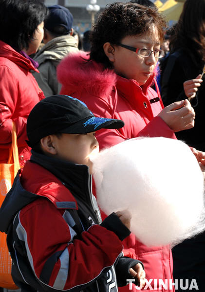 天津虎年庙会依然旺盛