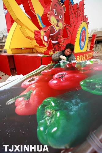 天津：元宵近了花灯俏