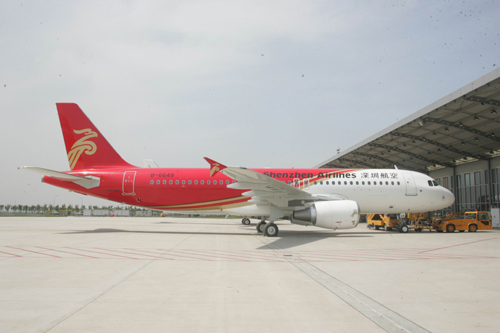 空客天津总装线完成总装十架A320系列飞机