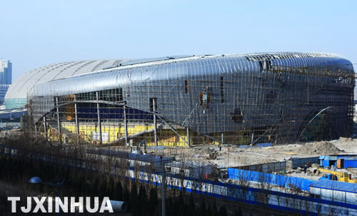 天津“第三滴水”成形 预计明年4月投入使用