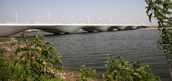 中新生态城蓟运河故道桥获市政奥斯卡
