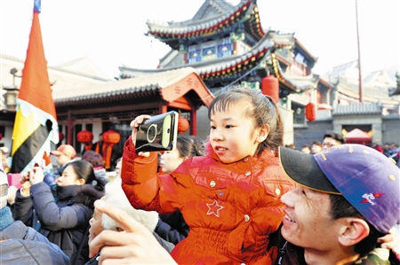 天后宫春祭大典举行 民俗表演让观众感受年味儿