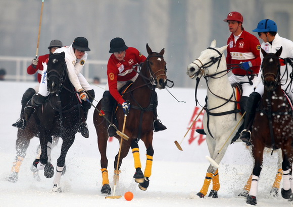 富国高银雪地马球世界杯赛2014总决赛香港队