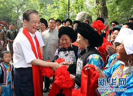 温家宝总理第十次四川地震灾区纪行
