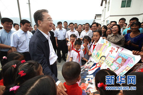 温家宝总理第十次四川地震灾区纪行
