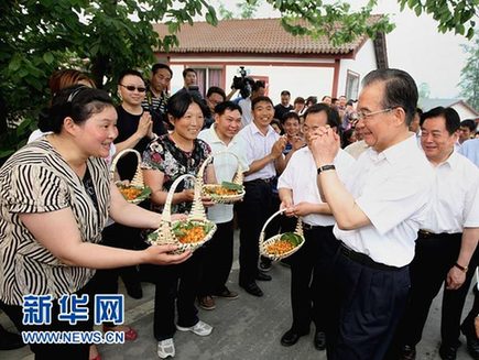 温家宝总理第十次四川地震灾区纪行