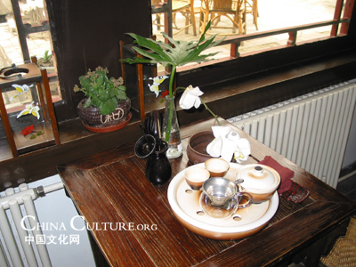 大觉寺明慧茶茶院玉兰品茗文化节开幕