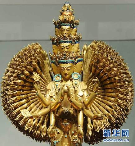 十一面千手千眼观音像