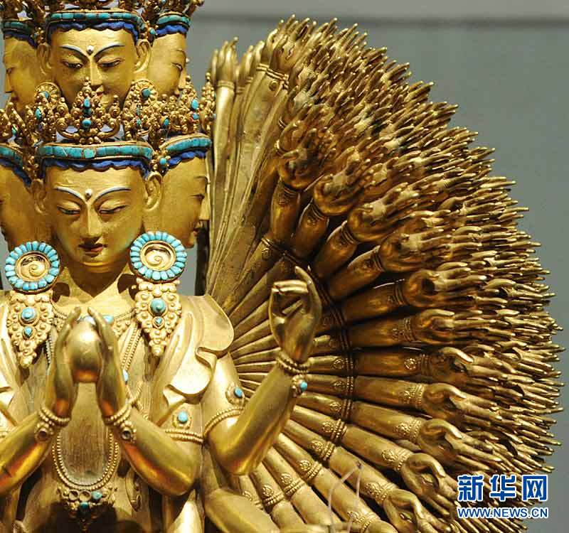十一面千手千眼观音像