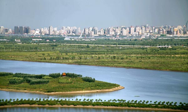 万顷松江湿地 百里生态长廊
