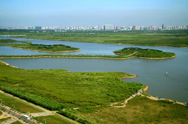万顷松江湿地 百里生态长廊