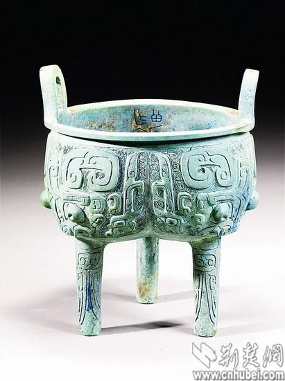 湖北曾侯乙墓东北再发现一墓 出土青铜器(组图)