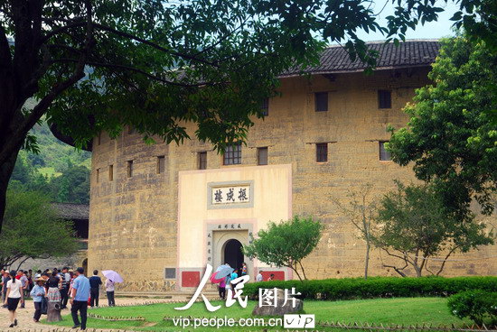 组图:实拍福建永定客家土楼