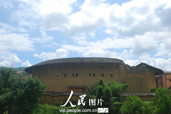 组图:实拍福建永定客家土楼