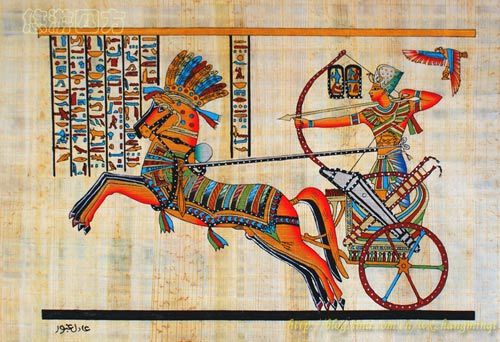 看世界上最古老的绚丽纸画