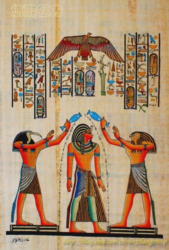 看世界上最古老的绚丽纸画