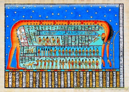 看世界上最古老的绚丽纸画