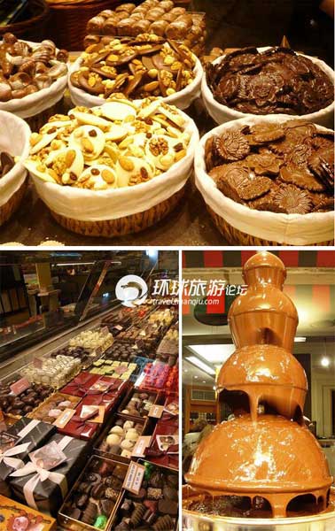 世界上最甜蜜地方 巧克力控钟爱的十大天堂