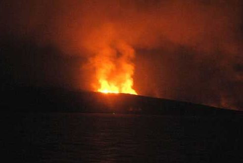 火山喷发时20个震撼景观