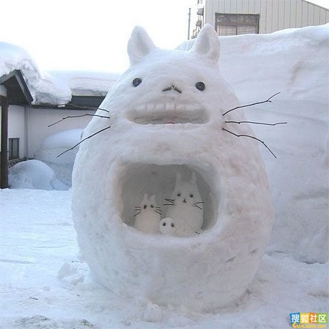 下雪啦！看看堆雪人的N种方法