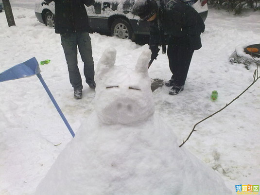 下雪啦！看看堆雪人的N种方法