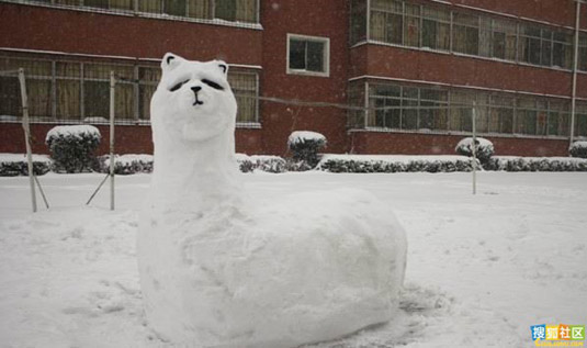 下雪啦！看看堆雪人的N种方法