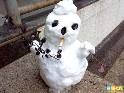 下雪啦！看看堆雪人的N种方法