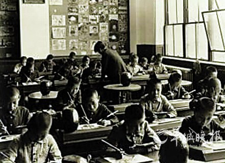 珍贵老照片：不同时期的中国学堂