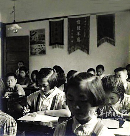 珍贵老照片：不同时期的中国学堂