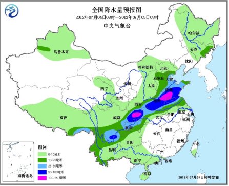 未来三天江南大部持续35℃以上高温(图)
