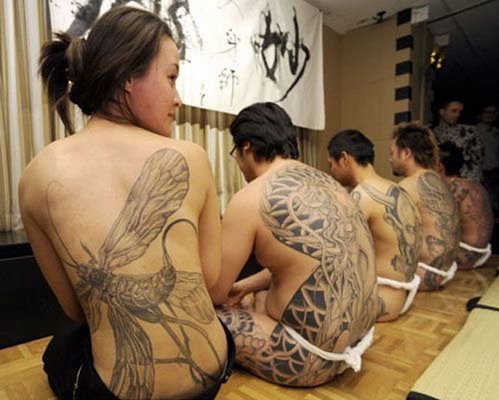 揭秘日本神秘的“黑”时尚 回顾纹身刺青历史