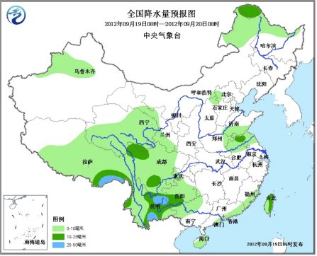 未来三天南方地区多阴雨天气 西北华北将有降雨