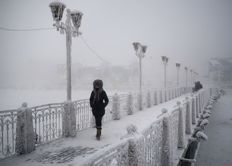 全球最冷村庄“花落”俄罗斯 最低气温-71.2℃
