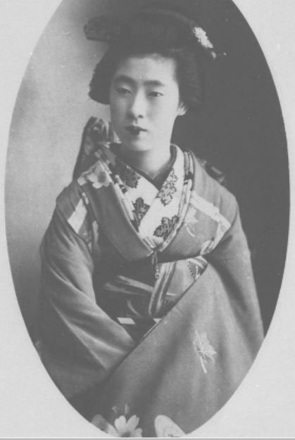 1908年日本的清纯艺妓