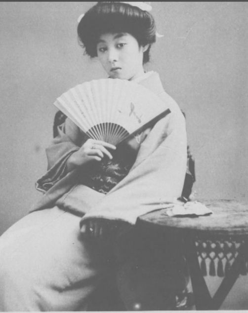 1908年日本的清纯艺妓