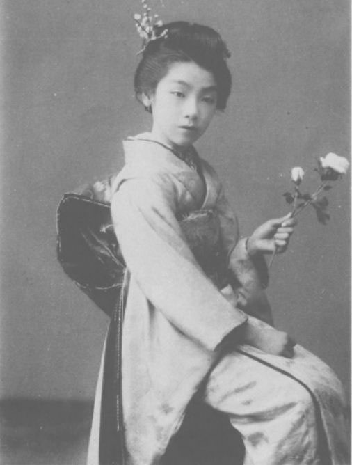 1908年日本的清纯艺妓