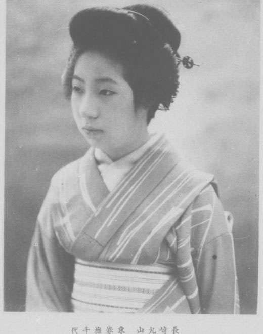 1908年日本的清纯艺妓
