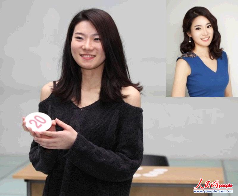 2013韩国小姐素颜照大集合 “撞脸”非也实为高超化妆术显神通