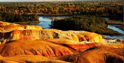 北疆第一滩 :布尔津五彩滩