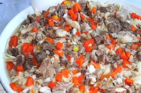 新疆牧区美食―纳仁