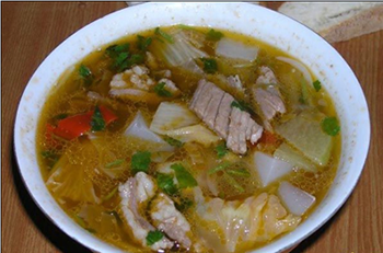 新疆回族酸辣粉汤