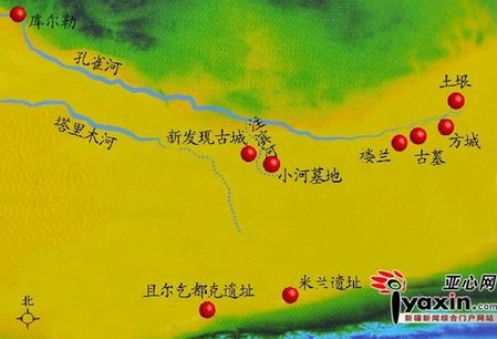 罗布泊现神秘新古城 遗址规模仅次于楼兰